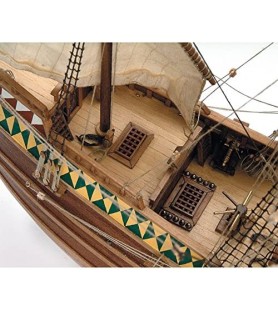 Cargo Vessel Mayflower. 1:64 Wooden Model Ship Kit 4