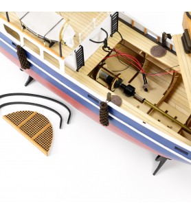 Tugboat Sanson. 1:50 Wooden Model Ship Kit (Fit for R/C) 19