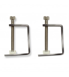 Zestaw 2 metalowych mini zacisków