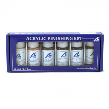 Mini Ensemble de Colorants et Vernis pour Bois