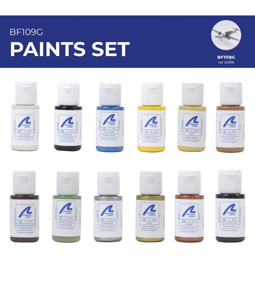 Kit de peinture pour modèles réduits :...