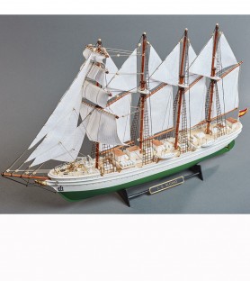 Training Ship Juan Sebastián Elcano & Esmeralda. 1:250 Wooden and Plastic Model Ship Kit 8