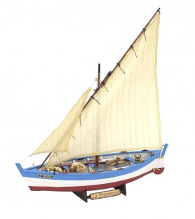 Fischerboot La Provençale. 1:20 Holzmodellschiff-Bausatz