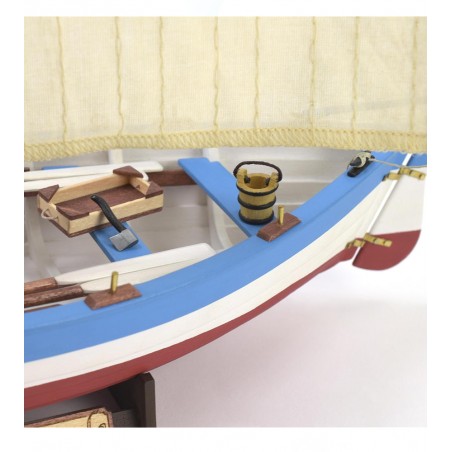 La Provençale 1:20. modelo de barco de pesca em madeira 14
