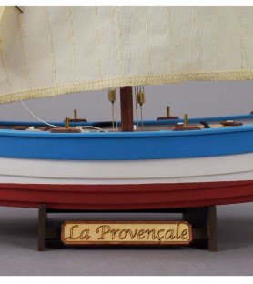 Maquette de bateau : Santorin - Bateau de pêche grec - New CAP Maquettes