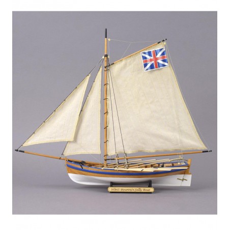 Шлюпка HMS Bounty (Jolly Boat) 1:25. деревянная масштабная модель корабля 18