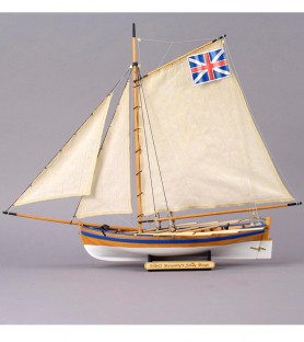 Canot HMS Bounty's (Jolly Boat) 1:25. Maquette Bateau en Bois 19