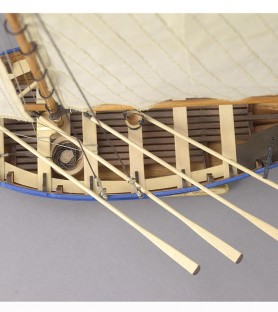 Jolly Boat HMS Bounty. 1:25 Wooden Model Ship Kit 20