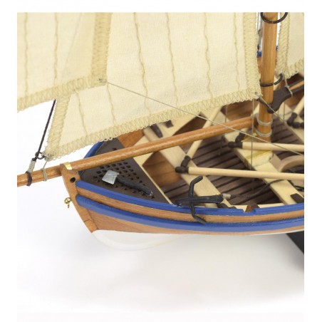 Bote Auxiliar HMS Bounty (Jolly Boat) 1:25. Maqueta de Barco en Madera 10