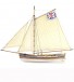 Dinghy HMS Bounty (Jolly Boat) 1:25. Modello di nave in legno 3