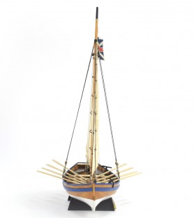 Canot HMS Bounty's (Jolly Boat) 1:25. Maquette Bateau en Bois 7