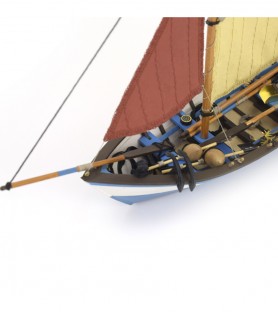 Doris Saint Malo 1:20. Maqueta de Barco de Pesca en Madera 9