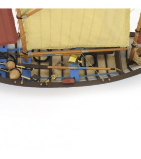 Doris Saint Malo. 1:20 Wooden Model Fishing Boat Kit 12