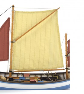 Doris Saint Malo. 1:20 Wooden Model Fishing Boat Kit 11