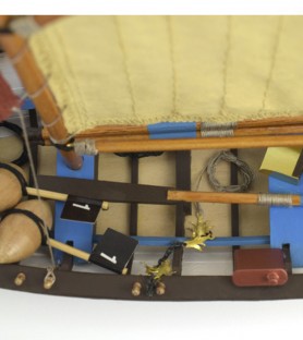 Doris Saint Malo. 1:20 Wooden Model Fishing Boat Kit 13