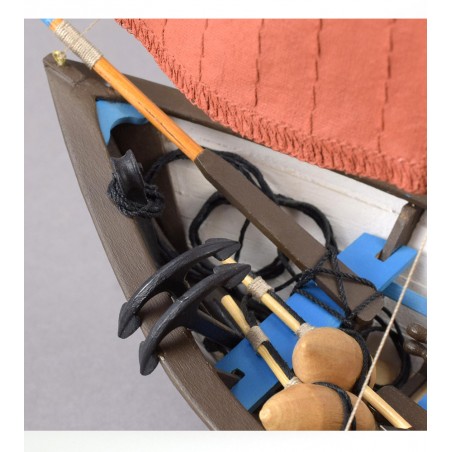 Doris Saint Malo 1:20. Modello di barca da pesca in legno 19