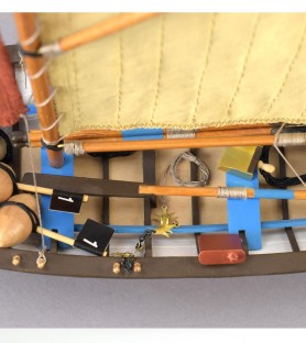 Doris Saint Malo. 1:20 Wooden Model Fishing Boat Kit 20