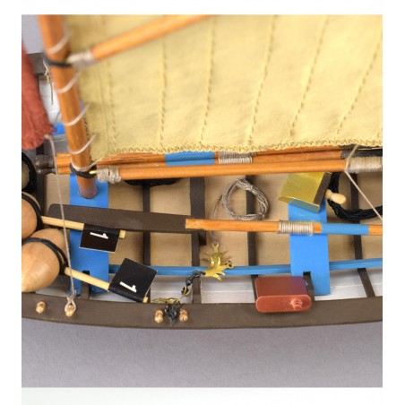 Doris Saint Malo 1:20. hölzernes Fischerboot Modell 20