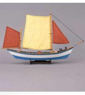 Doris Saint Malo. 1:20 Wooden Model Fishing Boat Kit 17