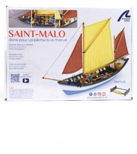 Doris Saint Malo 1:20. Maqueta de Barco de Pesca en Madera 23