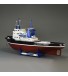 Sleepboot Atlantic 1:50. Model van een bestuurbare boot in hout en ABS (geschikt voor R/C) 7