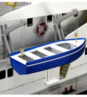 Remolcador Atlantic 1:50. Maqueta de Barco Navegable en Madera y ABS (Apta R/C) 31