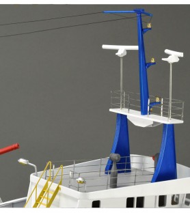 Tugboat Atlantic. 1:50 Wooden & ABS Navigable Model Ship Kit (Fit for R/C) 28