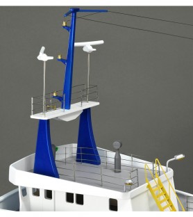 Tugboat Atlantic. 1:50 Wooden & ABS Navigable Model Ship Kit (Fit for R/C) 17