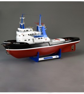 Tugboat Atlantic. 1:50 Wooden & ABS Navigable Model Ship Kit (Fit for R/C) 5