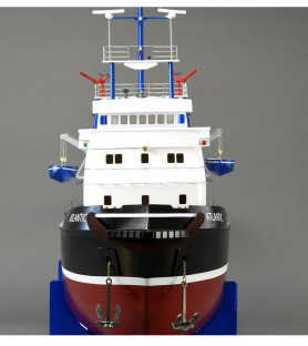 Tugboat Atlantic. 1:50 Wooden & ABS Navigable Model Ship Kit (Fit for R/C) 8