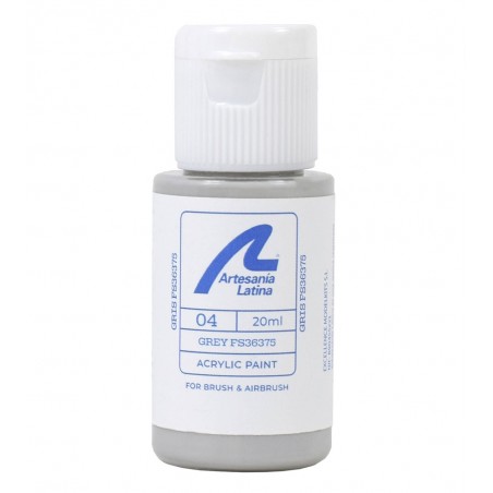 Tinta à base de água: Cinzento FS36375 (20 ml)