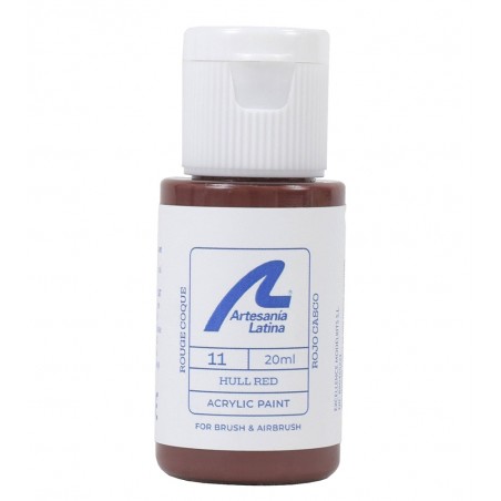 Vattenbaserad färg: Hull Red (20 ml)