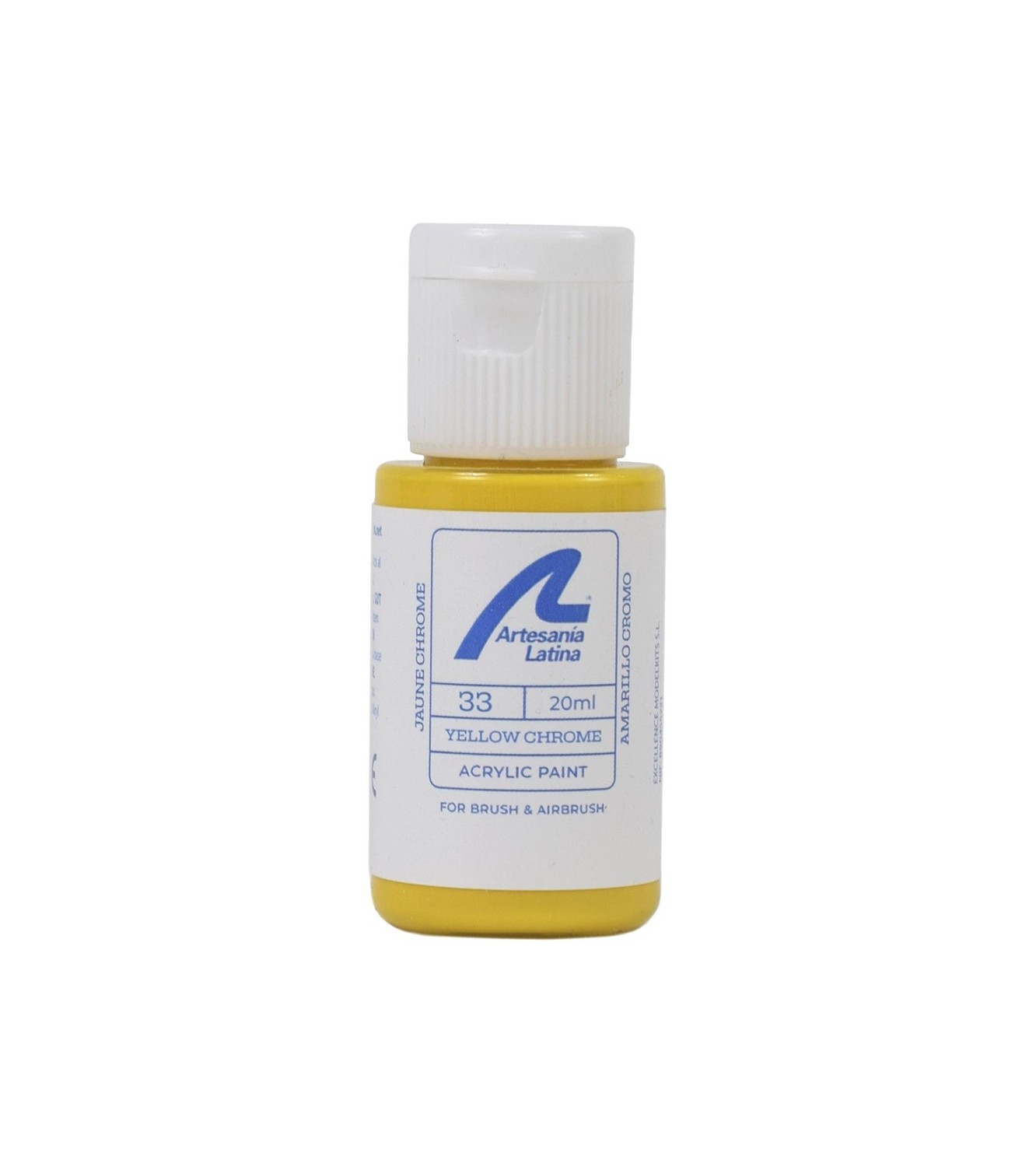 Vernice Acrilica Translucida Per Vetro Colorato Deco Art - 59 Ml, Giallo - 3