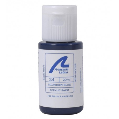 Peinture à l'Eau: Bleue Nuit (20 ml)