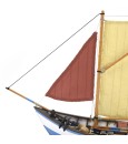 Doris Saint Malo 1:20. Wooden Fishing Boat Model 11