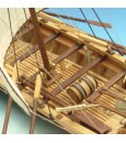 Lancha del Capitán Santísima Trinidad 1:50. Maqueta de Barco en Madera 5