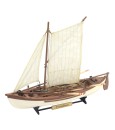 Barca da pesca in legno Providence Whaler Providence 1:25. Modello 1