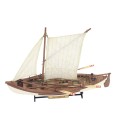 Whaler Providence 1:25. деревянный рыболовный катер модель 2