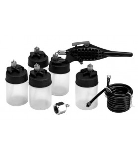Single Action Airbrush med tillbehör