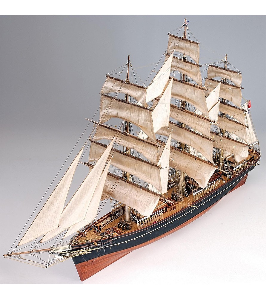 Tea Clipper Cutty Sark. 1:84 Wooden Model Ship Kit 0