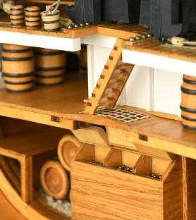 Section of HMS Victory. 1:72 Wooden Model Ship Kit 7