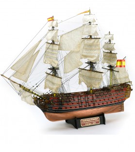 Ship of the Line Santísima Trinidad. Wooden Model Ship Kit 99