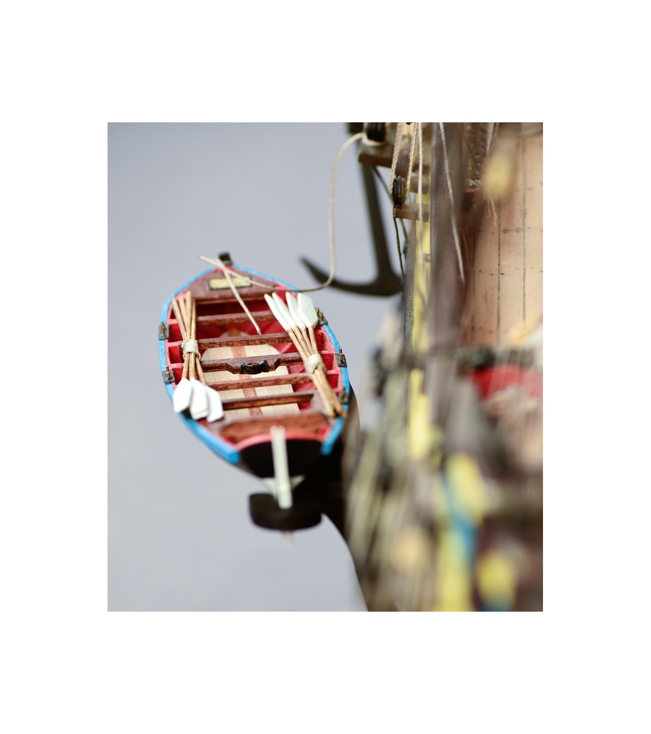 Wooden Model Ship Kit: English Armed Brig HMS Supply at 1:50