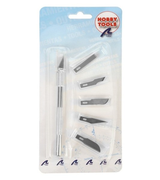 No.1 Skalpelskærer med 6 blade