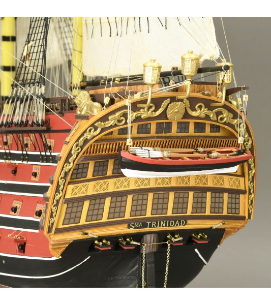 Wooden Model Ship Kit The Indian Girl Canoe at 1:16 Scale