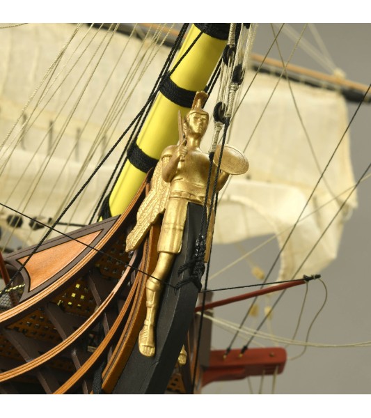 Modello di nave in legno Santisima Trinidad 1:84