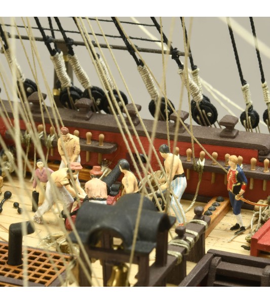 Ship of the Line Santísima Trinidad 1:84. Wooden Model Ship Kit