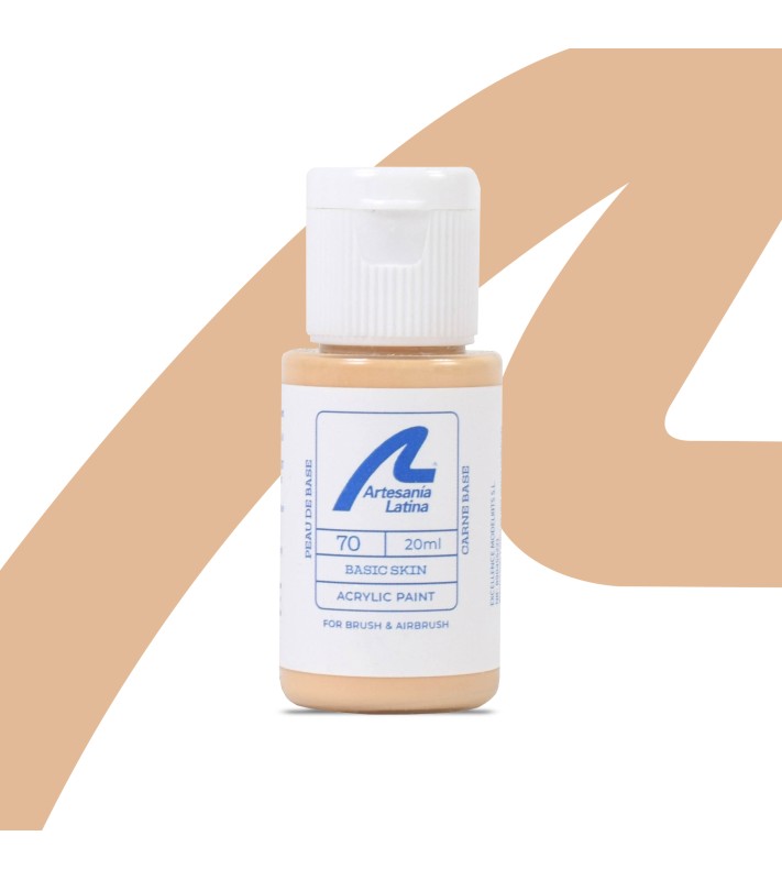 Vattenbaserad färg: Basic Skin (20 ml)