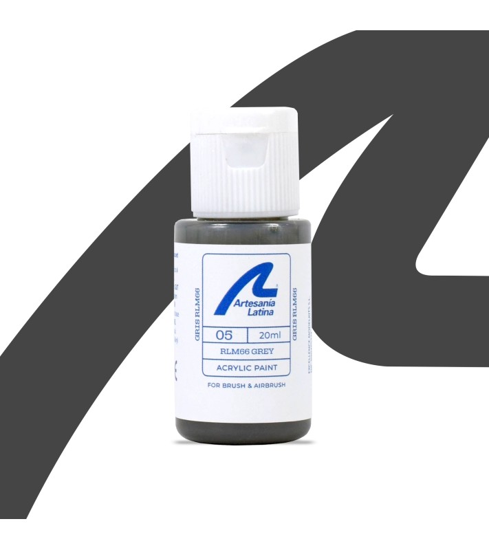 Pintura al Agua: Gris RLM66 (20 ml)