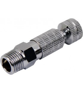 Conector de libertação rápida para aerógrafos